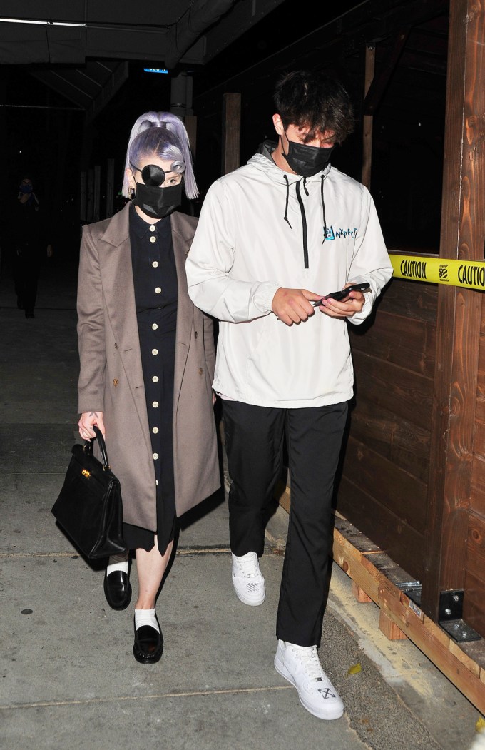 Kelly Osbourne Out With Griffin Johnson