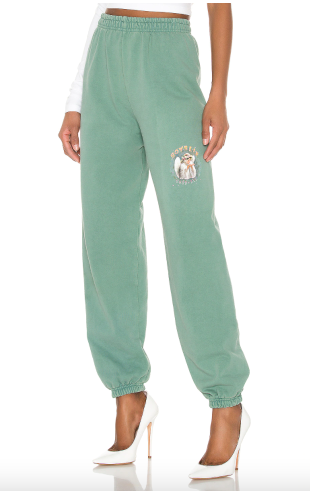 VINMEN Cinch Bottom Sweatpants for Women with Pockets