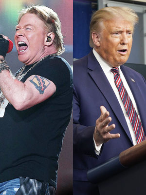 Axl Rose Donald Trump
