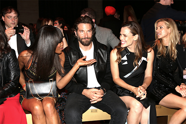 bradley cooper, naomi campbell, jennifer garner