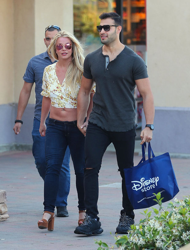 Britney Spears and Sam Asghari