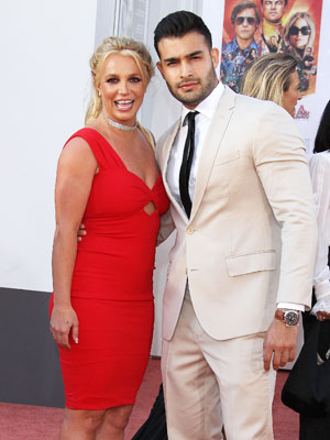 Britney Spears and Sam Asghari