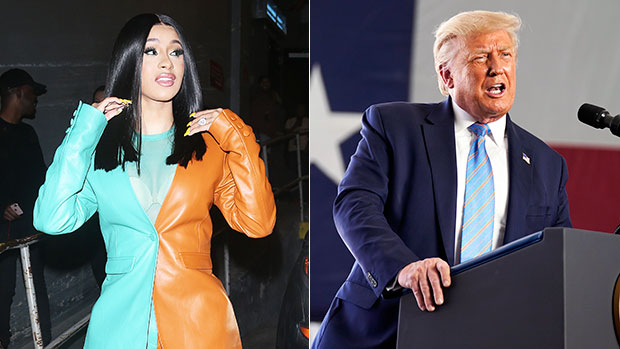 Cardi B Will Have ‘Meltdown’ If Donald Trump Gets Reelected — Watch ...