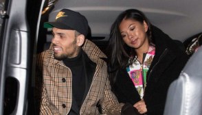 Chris Brown and Ammika Harris