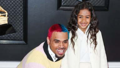 Chris Brown and daughter Royalty