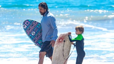 Christian Bale & his son Joseph
