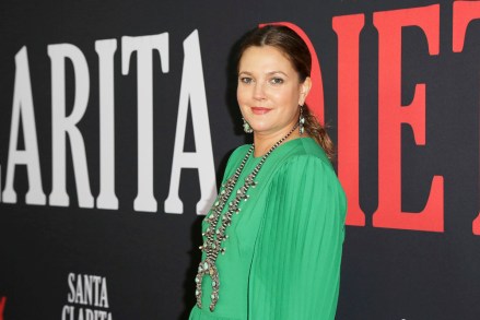 Drew Barrymore arrives astatine  the LA Premiere of "Santa Clarita Diet" Season 3 astatine  the Hollywood American Legion Post 43 connected  Thursday, March 28, 2019, successful  Los Angeles. (Photo by Willy Sanjuan/Invision/AP)