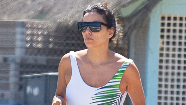 Eva Longoria Rocks A White Swimsuit In Brand New Instagram Pic