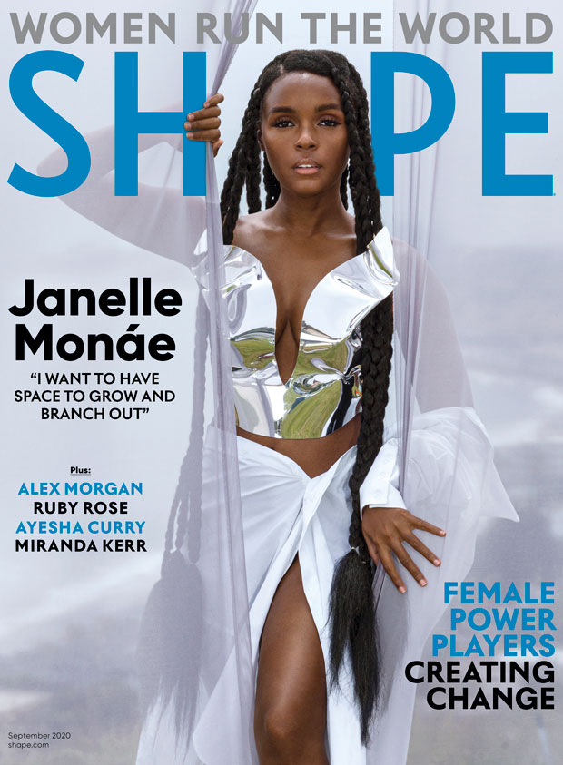 Janelle Monáe Graces The Cover Of Shape Magazine See Photos