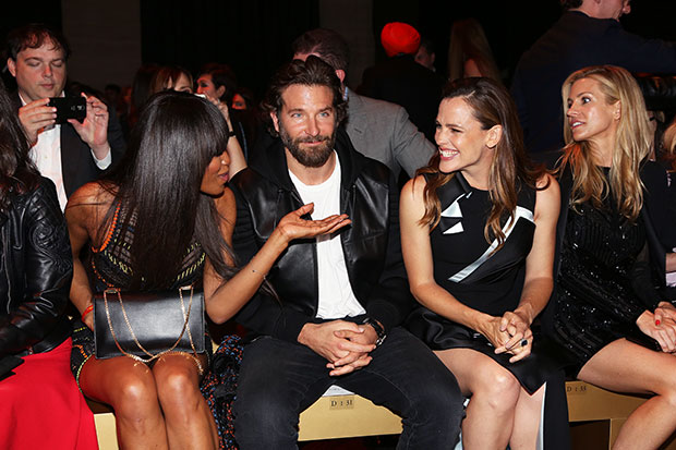 Naomi Campbell Bradley Cooper Jennifer Garner