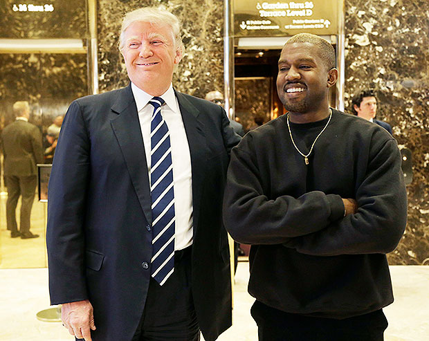 Donald Trump, Kanye West 