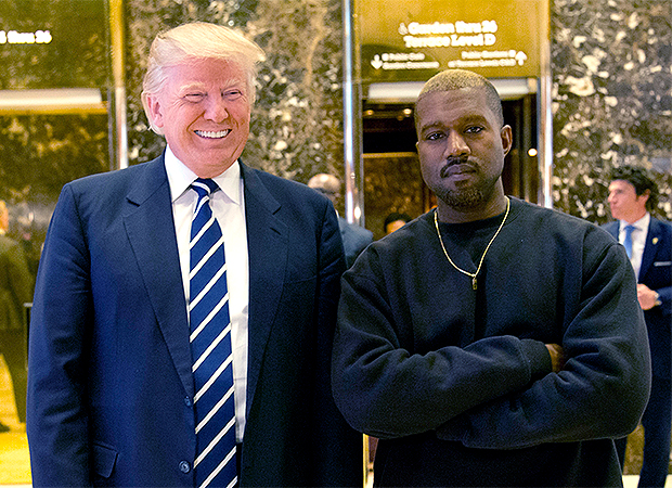 Donald Trump and Kanye West