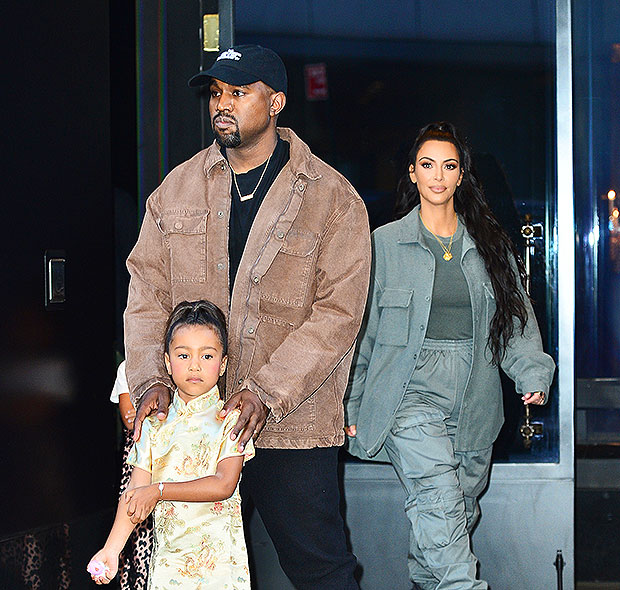 Kanye West, Kim Kardashian, North West
