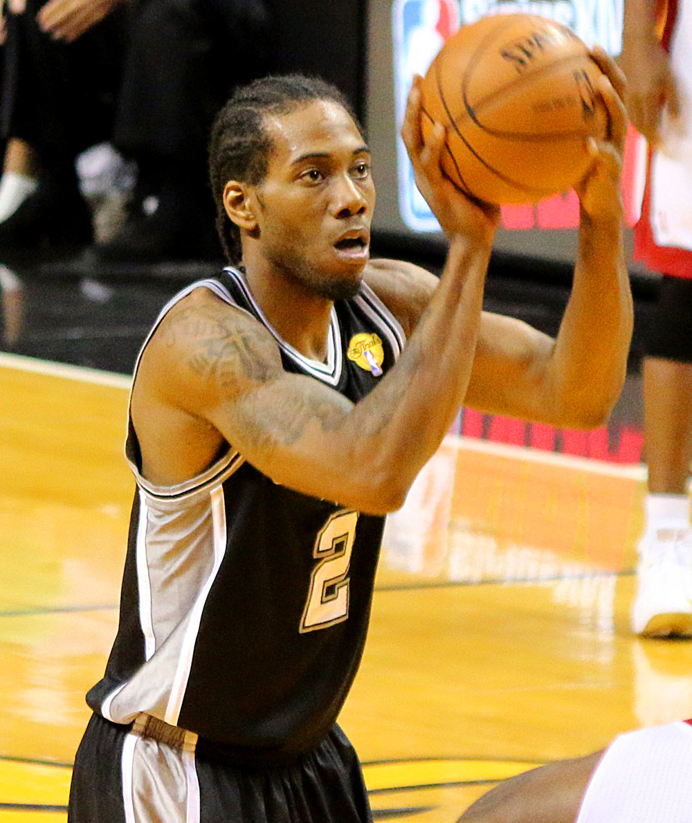 It doesnt seem that  Kawhi Leonard and his team the San Antonio Spurs are going to work things out. Leonard has stated adamantly that he'd like to play for his hometown team Los Angeles Lakers. ESPN’s Spurs reporter, Michael Wright, recently went on Tom Haberstroh’s podcast and dropped an amazing little detail about Leonard actually hiding from Spurs personnel when they came to visit him in New York last season:It seems that when Spurs Coach Gregg Popovich said that questions about Leonard’s medical status should be redirected towards “Kawhi and his group,” he was being sincere because he truly didn’t know anything about Leonard’s mysterious injury. Leonard is the  NBS most sought after player that remains after LebronJames announced he's going to the Lakers. Either way if the Spurs make him stay it will be super awkward.

Pictured: Kawhi Leonard
Ref: SPL5008504 060718 NON-EXCLUSIVE
Picture by: Charlie Ans / SplashNews.com

Splash News and Pictures
USA: +1 310-525-5808
London: +44 (0)20 8126 1009
Berlin: +49 175 3764 166
photodesk@splashnews.com

World Rights