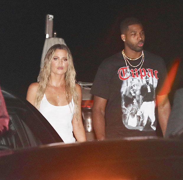 Khloe Kardashian and Tristan Thompson