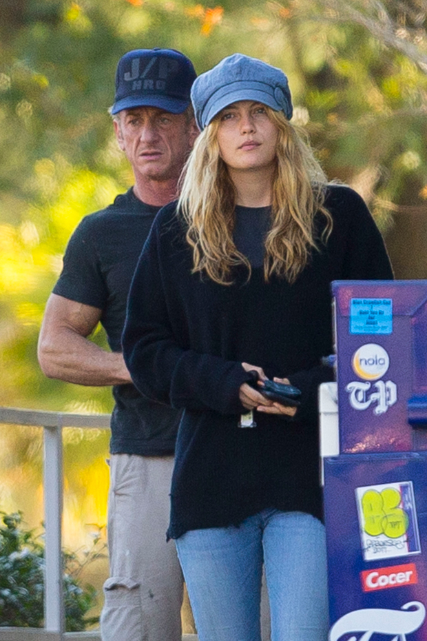 Sean Penn & Leila George