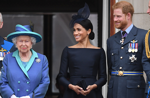 Meghan Markle Prince Harry Queen Elizabeth