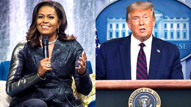 Michelle Obama Donald Trump