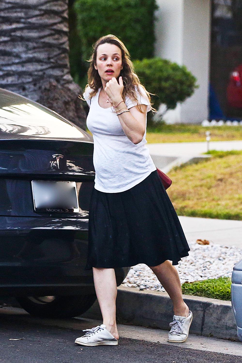 *EXCLUSIVE* Rachel McAdams pays a visit to a friend in LA