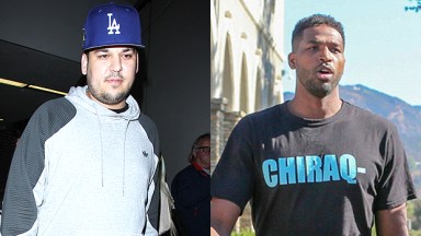 Rob Kardashian Tristan Thompson