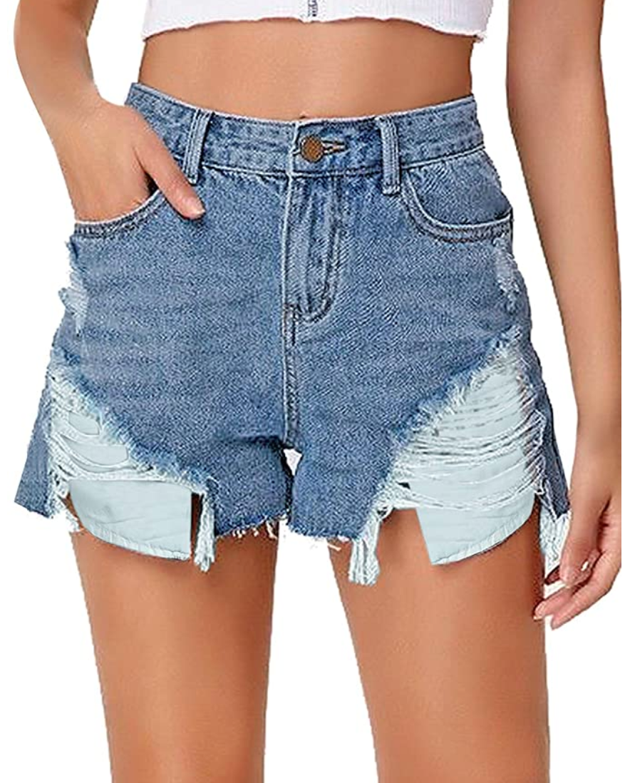 The Best High Waisted Jean Shorts Shop Womens Denim Hollywood Life