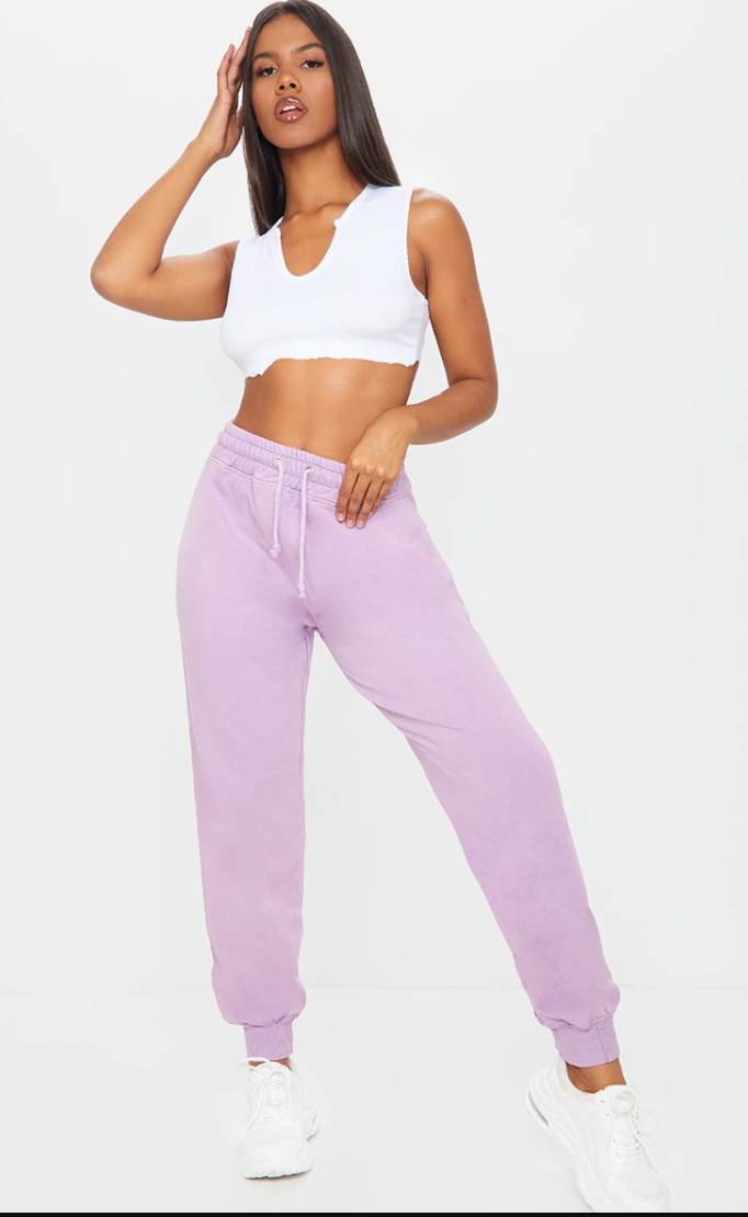 women's sweatpants with cuffed ankles