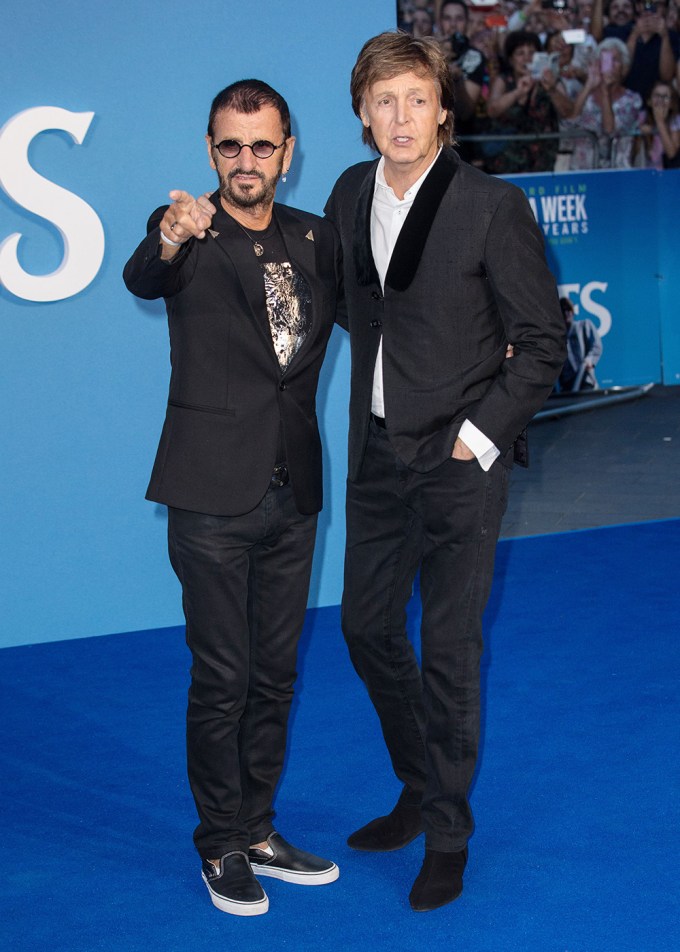 Ringo & Paul At The Premiere of ‘Eight Days a Week The Touring Years’