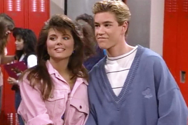 Kelly & Zack in 'Saved By The Bell'