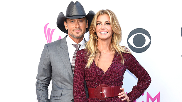 Tim McGraw shares his first photo with Faith Hill to celebrate