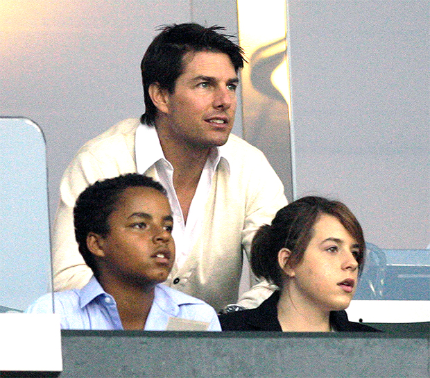 Tom Cruise and his children