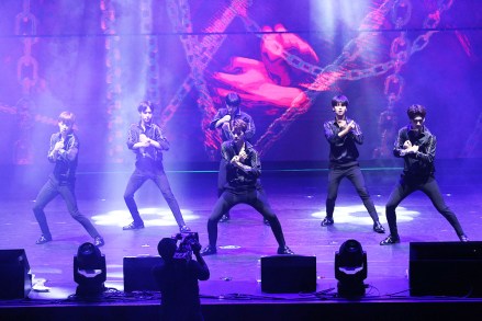 Boy band VIXX perform in Taiwan for the seventh time.Pictured: VIXXRef: SPL1555901 130817 NON-EXCLUSIVEPicture by: SplashNews.comSplash News and PicturesUSA: +1 310-525-5808London: +44 (0)20 8126 1009Berlin: +49 175 3764 166photodesk@splashnews.comWorld Rights, No China Rights, No Hong Kong Rights, No Taiwan Rights