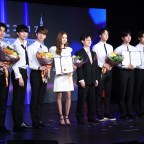 VIXX, SONAMOO and Han Chae-young attend the opening ceremony of 2017 KBEE Expo in Taipei,Taiwan, China