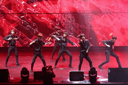 Boy band VIXX perform in Taiwan for the seventh time.

Pictured: VIXX
Ref: SPL1555901 130817 NON-EXCLUSIVE
Picture by: SplashNews.com

Splash News and Pictures
USA: +1 310-525-5808
London: +44 (0)20 8126 1009
Berlin: +49 175 3764 166
photodesk@splashnews.com

World Rights, No China Rights, No Hong Kong Rights, No Taiwan Rights