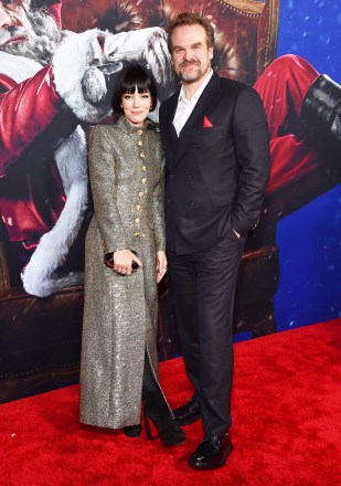 Lily Allen and David Harbour
'Violent Night' film premiere, Arrivals, Los Angeles, California, USA - 29 Nov 2022