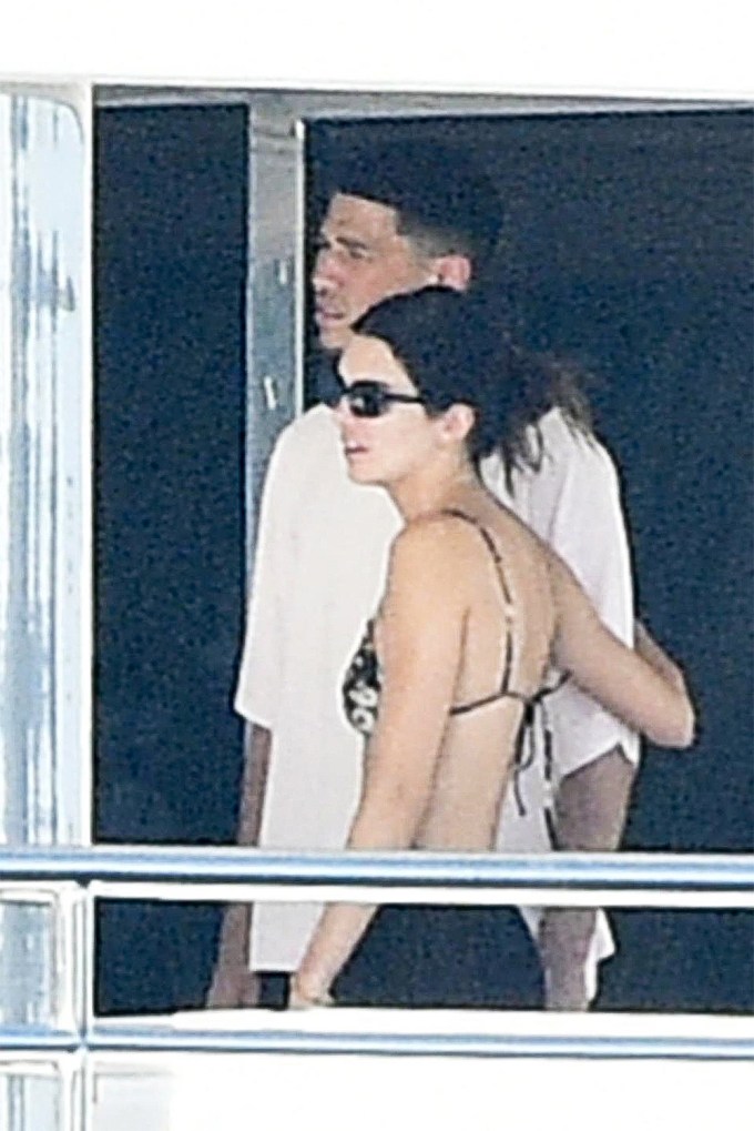 Kendall Jenner & Devin Booker in Sardinia