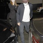 Robert Pattinson and Suki Waterhouse seen arriving at the Viper Room in West Hollywood, CA