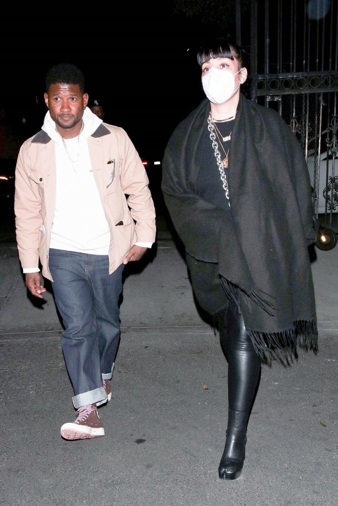 Usher and Girlfriend Jennifer Goicoechea On a Rare Date Night