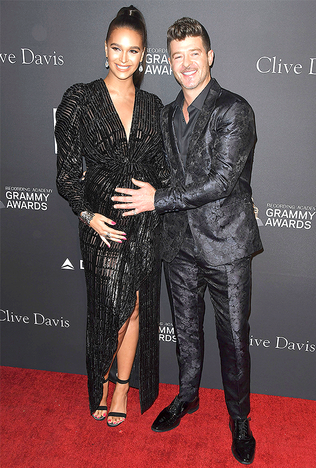 Welcomes 3rd Child With Robin Thicke – Hollywood Life