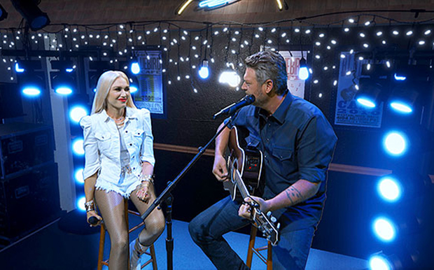 Gwen Stefani and Blake Shelton