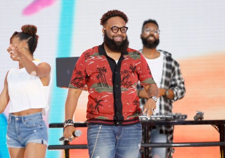 FILE - Blanco Brown performs "The Git Up" at the Teen Choice Awards in Hermosa Beach, Calif. on Aug. 11, 2019. Brown is in intensive care after suffering significant injuries in a head-on vehicle collision near Atlanta. A statement from his record label, BBR Music Group, said the writer and producer was injured Monday night and was transported to a local hospital where he underwent a 12-hour surgery.  (Photo by Danny Moloshok/Invision/AP, File)