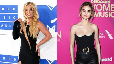 Britney Spears and Selena Gomez