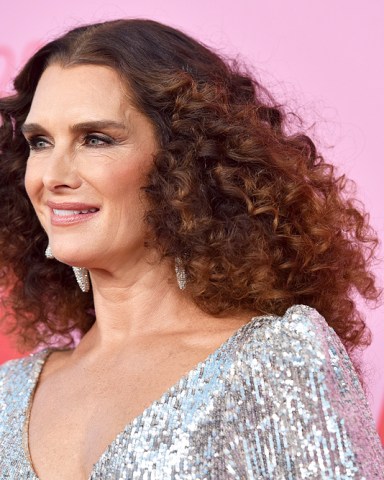 Brooke Shields attends the 2019 CFDA Awards at the Brooklyn Museum, New York, NY, June 3, 2019. (Photo by Anthony Behar/Sipa USA)(Sipa via AP Images)