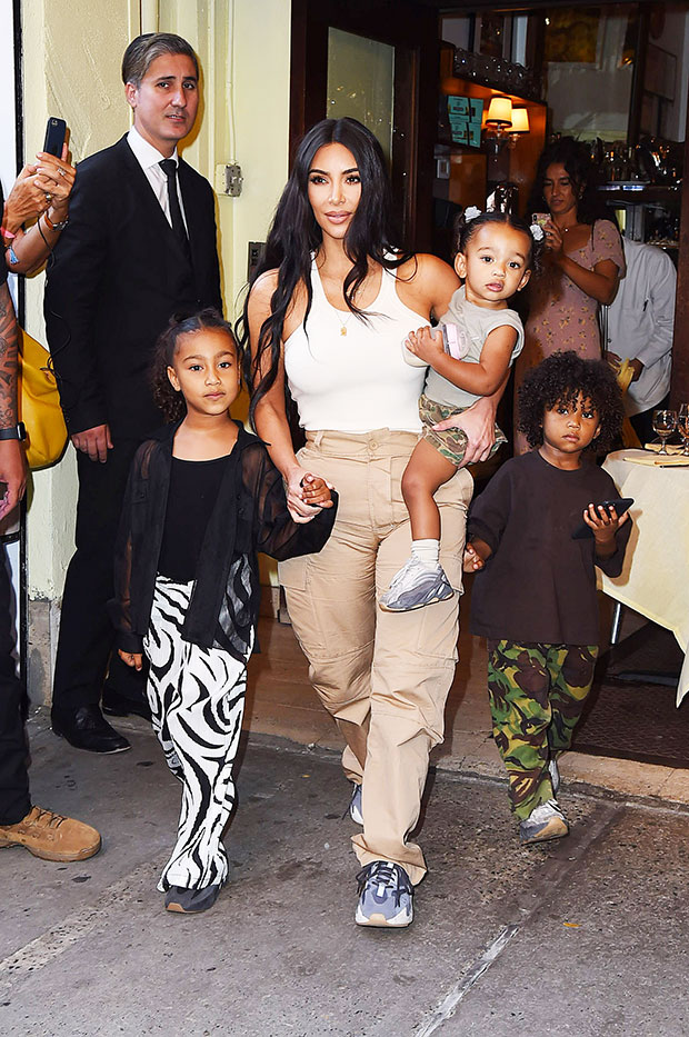 Kim Kardashian & Chicago West