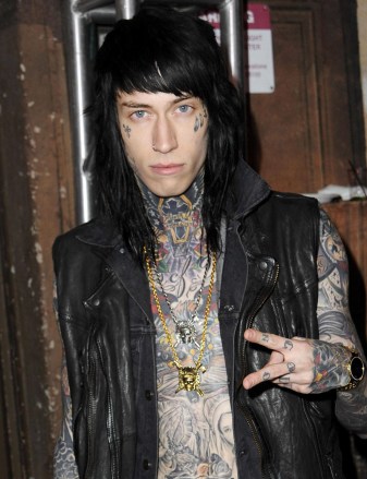 Trace Cyrus - June 15, 2011 - BILLABONG CELEBRATES 5TH ANNUAL DESIGN FOR HUMANKIND BENEFITING VH1'S SAVE THE MUSIC FOUNDATION held at Paramount Studios, Hollywood, CA.  Photo credit: Andreas Branch/PatrickMcMullan.com/Sipa Press/1106161632
