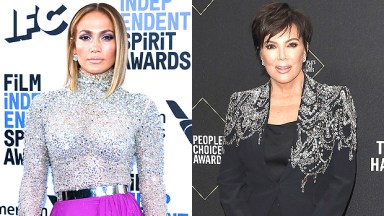 Jennifer Lopez & Kris Jenner