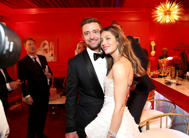 Justin Timberlake and Jessica Biel