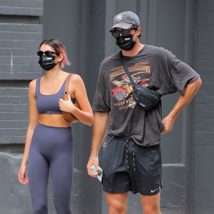 Model Kaia Gerber And Rumored Boyfriend Jacob Elordi Walk home from Dogpound Gym In New York CityPictured: Kaia Gerber,Jacob ElordiRef: SPL5185962 090920 NON-EXCLUSIVEPicture by: Christopher Peterson / SplashNews.comSplash News and PicturesUSA: +1 310-525-5808London: +44 (0)20 8126 1009Berlin: +49 175 3764 166photodesk@splashnews.comWorld Rights