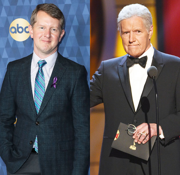 Ken Jennings Alex Trebek