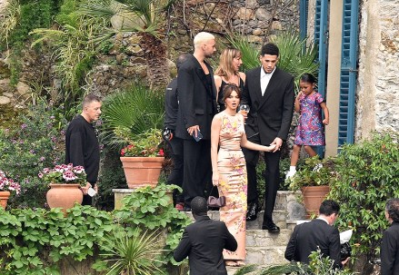 Portofino, ITALY - Guests and family attend Kourtney Kardashian and Travis Barker's wedding in Portofino.  Pictured: Kendall Jenner BACKGRID USA 22 MAY 2022 BYLINE MUST READ: Cobra Team / BACKGRID USA: +1 310 798 9111 / usasales@backgrid.com UK: +44 208 344 2007 / uksales@backgrid.com *UK Customers - Images containing children Pixelate the face before publication*