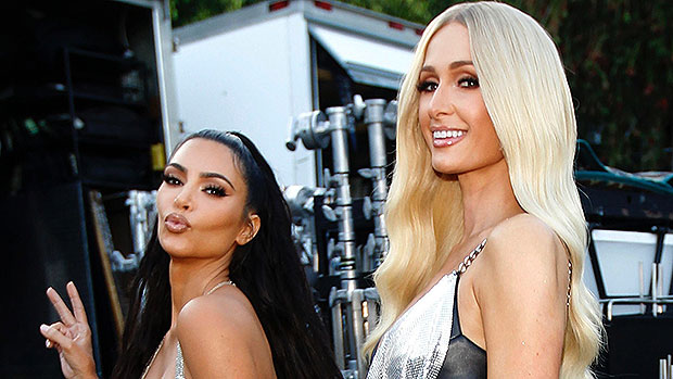 Kim Kardashian and Paris Hilton are spurring retro 2000s glam with